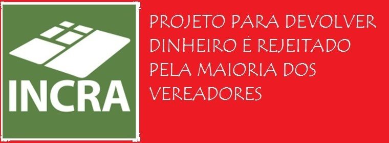 VEREADORES NÃO ACEITAM DEVOLVER DINHEIRO 